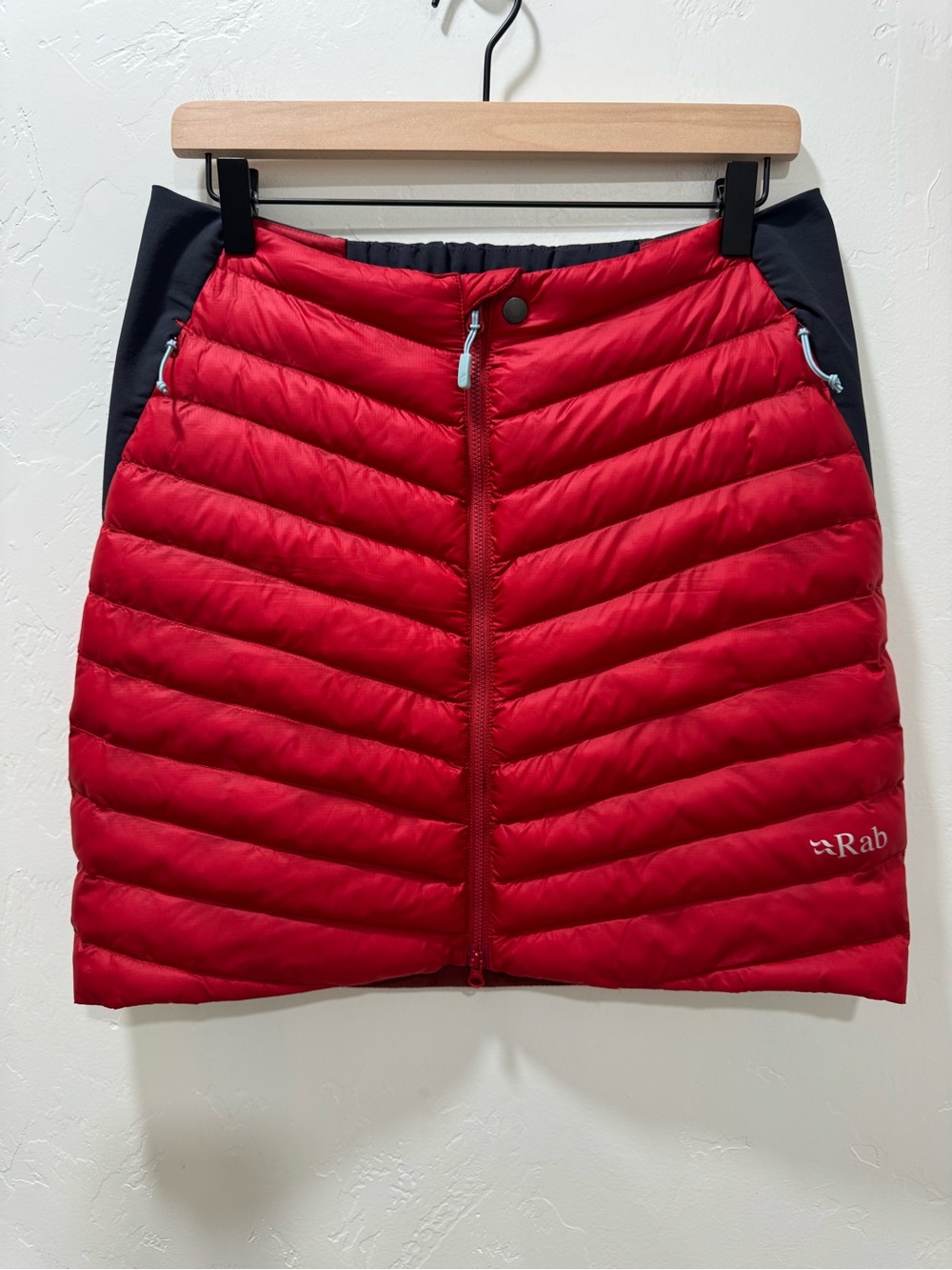 Rab Cirrus Insulated Puffer Quilted Skirt Red Women's Small Winter Layers - Picture 4 of 16